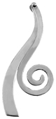 Silver Earrings ''Air''